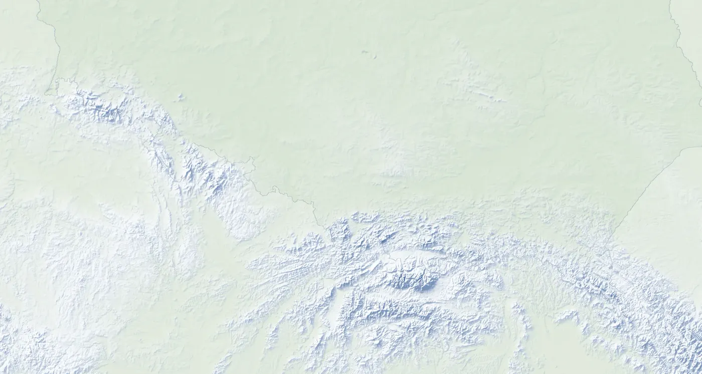 Mapa południowej Polski z ośrodkami narciarskimi w Sudetach, Beskidach i Tatrach